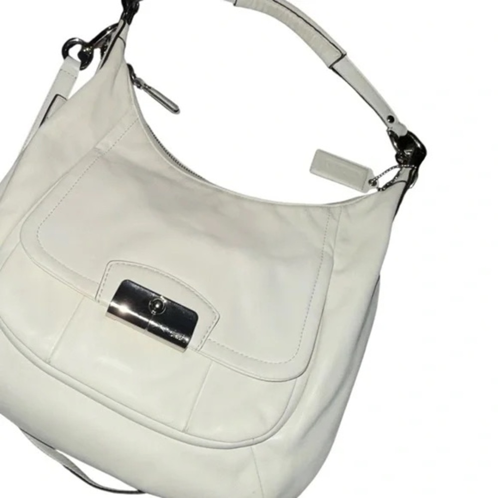 Coach ivory crossbody Bag